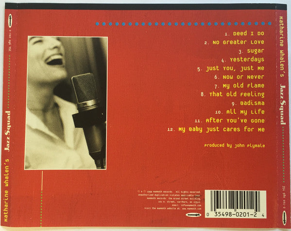 Katharine Whalen's Jazz Squad : Katharine Whalen's Jazz Squad (CD, Album)