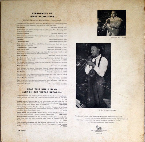 Lionel Hampton And His Orchestra : Hot Mallets (LP, Comp)