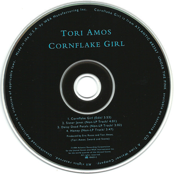 Tori Amos : Cornflake Girl (CD, Maxi, FLP)