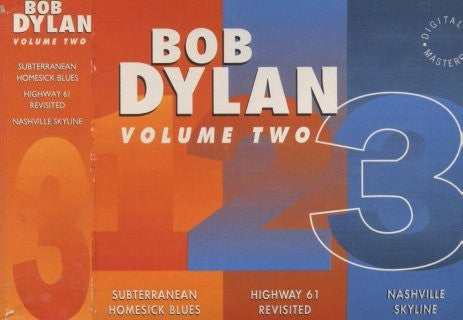 Bob Dylan : Bob Dylan 123 / Volume 2 / Subterranean Homesick Blues / Highway 61 Revisited / Nashville Skyline (3xCD + CD, Album, RE + CD, Album, RE + CD, Album, )
