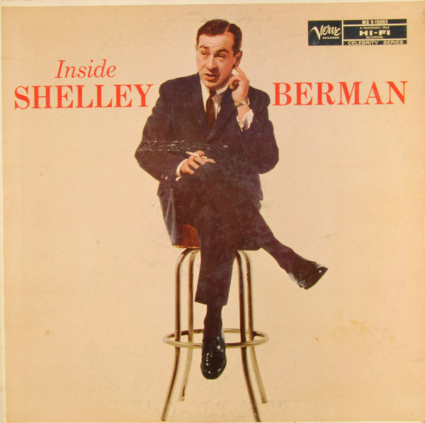 Shelley Berman : Inside Shelley Berman (LP, Album, Mono, Mic)