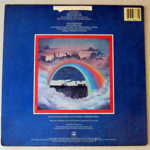 Willie Nelson : Somewhere Over The Rainbow (LP, Album)