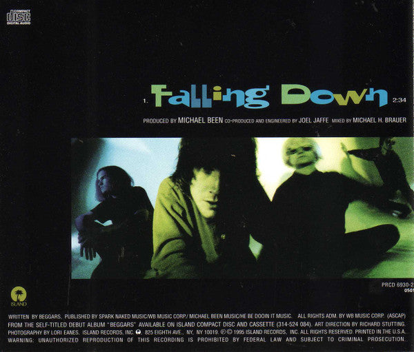 Beggars (2) : Falling Down (CD, Single, Promo)
