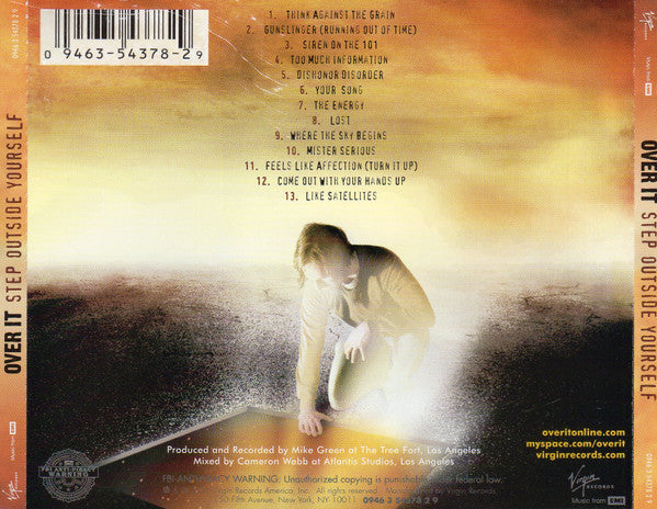 Over It : Step Outside Yourself (CD, Album, Promo)