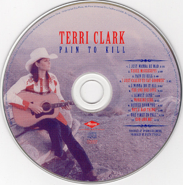 Terri Clark : Pain To Kill (CD, Album)