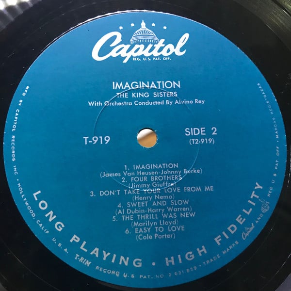 The King Sisters : Imagination (LP)