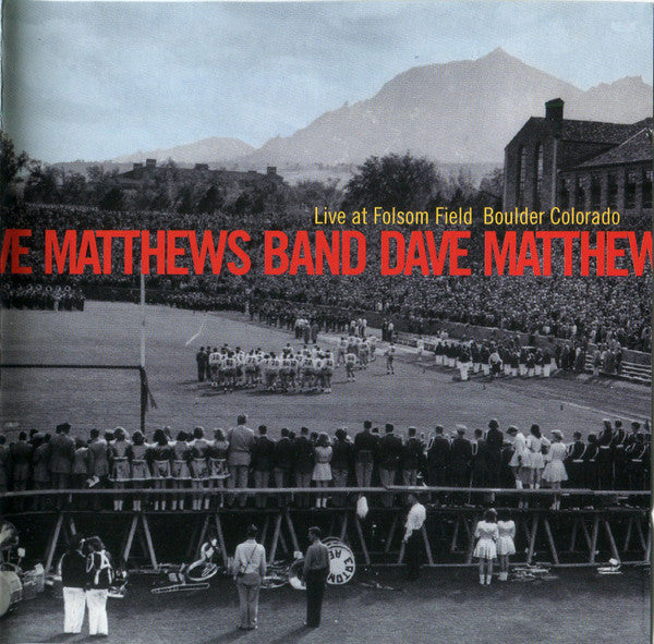 Dave Matthews Band : Live At Folsom Field - Boulder, Colorado (2xCD, Album)