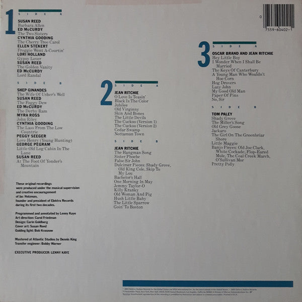Various : O Love Is Teasin' (Anglo-American Mountain Balladry) (3xLP, Comp + Box)
