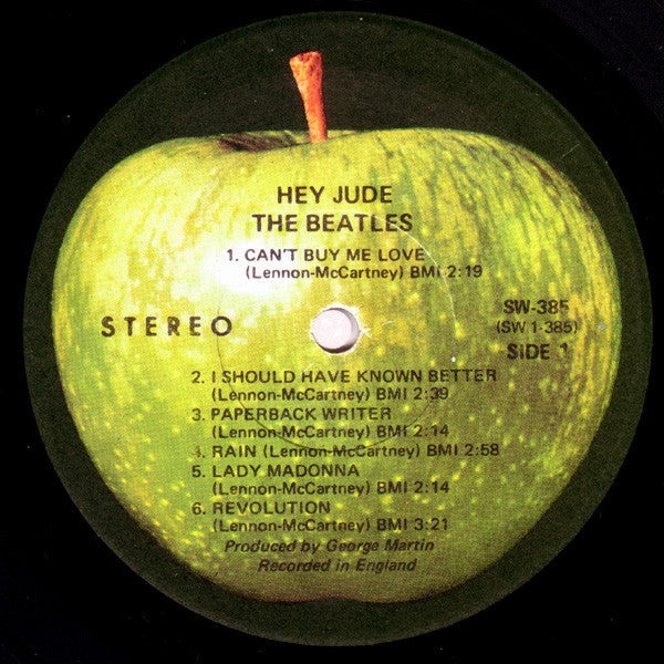 The Beatles : Hey Jude (LP, Album, Comp, RP, Jac)