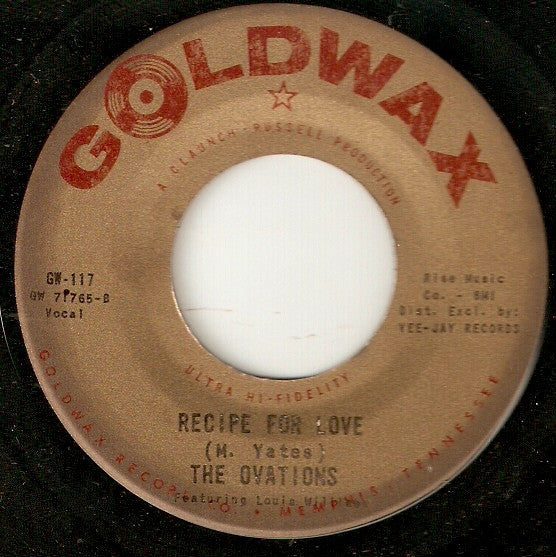 The Ovations : I'm Living Good  (7", Single)
