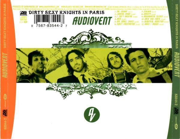 Audiovent : Dirty Sexy Knights In Paris (CD, Album, Enh)