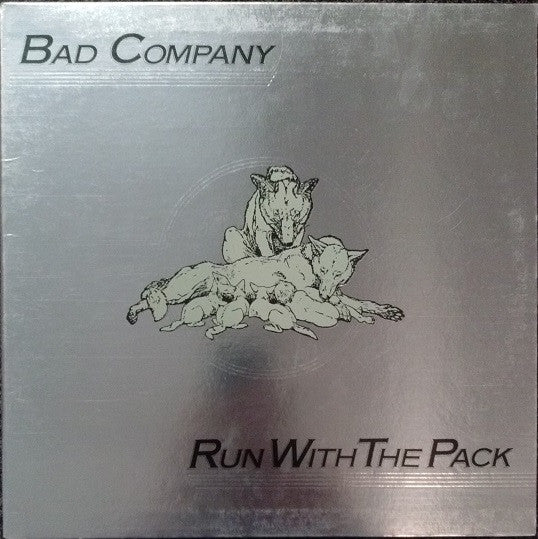 Bad Company (3) : Run With The Pack (LP, Album, RE, RI-)