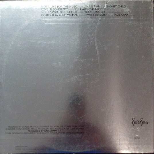 Bad Company (3) : Run With The Pack (LP, Album, RE, RI-)