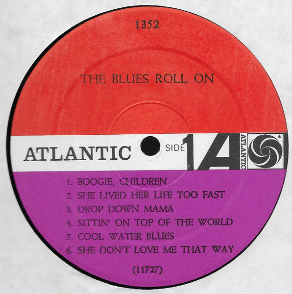 Various : The Blues Roll On (LP, Comp, Mono, RP)