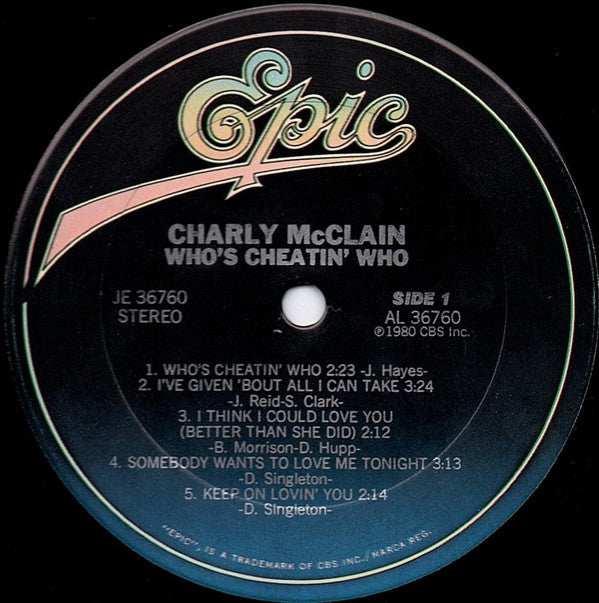 Charly McClain : Who's Cheatin' Who (LP, Album, San)