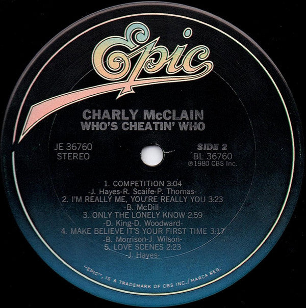 Charly McClain : Who's Cheatin' Who (LP, Album, San)