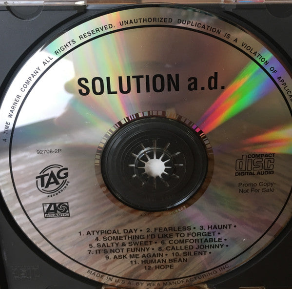 Solution A.D. : Happily Ever After (CD, Album, Promo)
