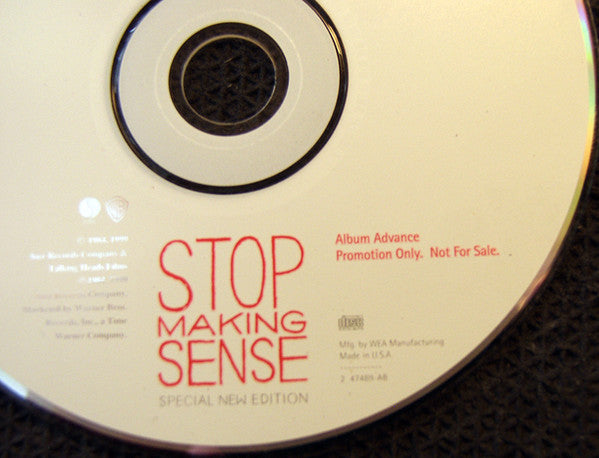 Talking Heads : Stop Making Sense (HDCD, Advance, Album, Promo, RE, RM, S/Edition)