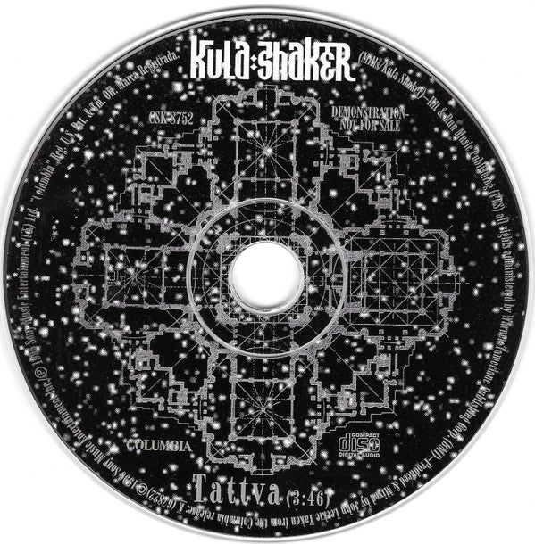 Kula Shaker : Tattva (CD, Single, Promo)