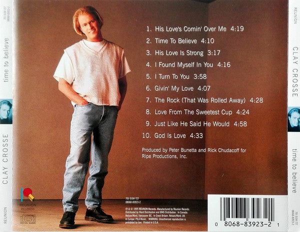 Clay Crosse : Time To Believe (CD, Album)