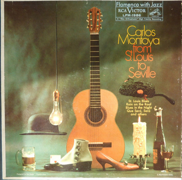 Carlos Montoya : From St. Louis To Seville (LP, Album, Mono)