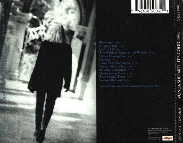 Vonda Shepard : It's Good, Eve (CD, Album)