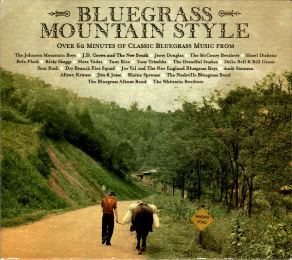 Various : Bluegrass Mountain Style (CD, Comp, RE)