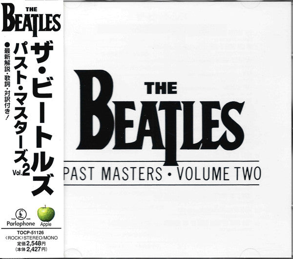 The Beatles : Past Masters • Volume Two (CD, Comp, Mono, RE, RM)