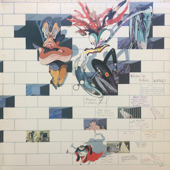 Pink Floyd : The Wall (2xLP, Album, Ter)