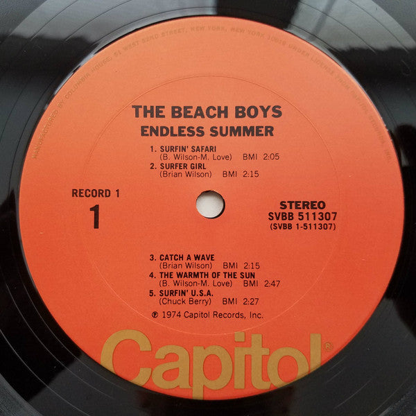 The Beach Boys : Endless Summer (2xLP, Comp, Club)