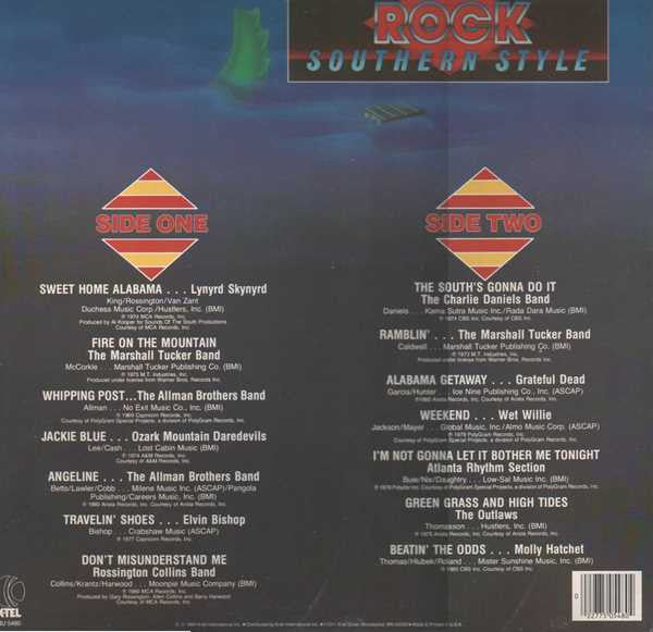 Various : Rock Southern Style (LP, Comp)