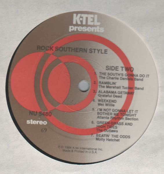 Various : Rock Southern Style (LP, Comp)