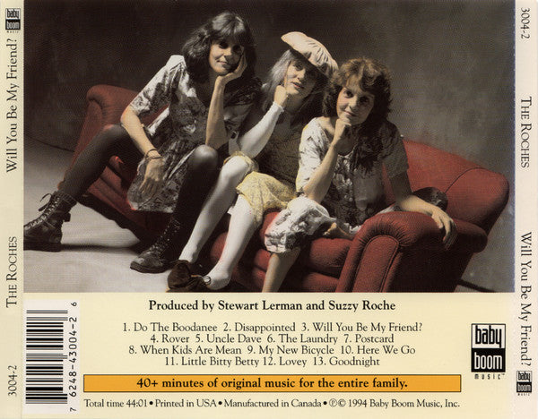 The Roches : Will You Be My Friend? (CD, Album)