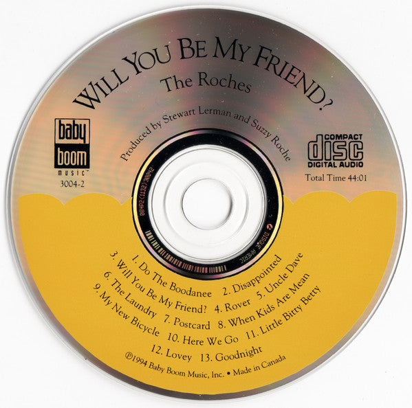 The Roches : Will You Be My Friend? (CD, Album)