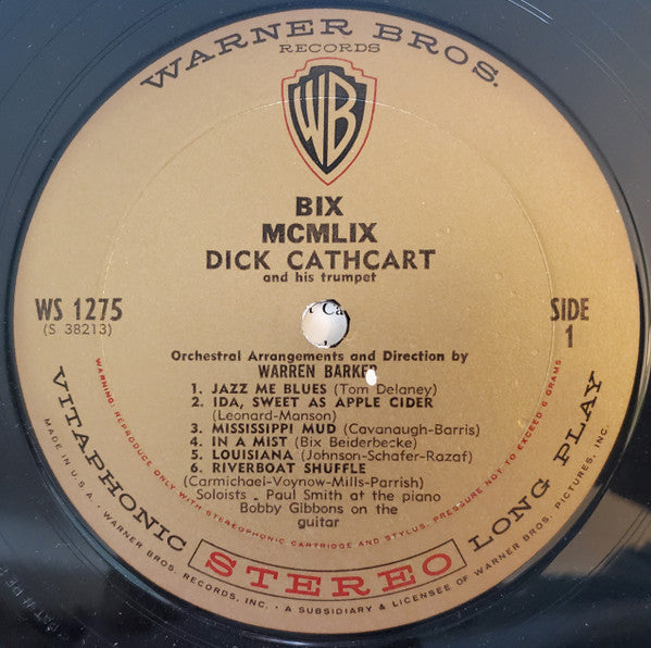 Dick Cathcart : BIX MCMLIX (LP, Album)