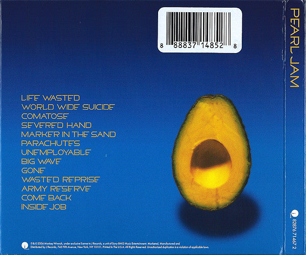Pearl Jam : Pearl Jam (CD, Album, Dig)
