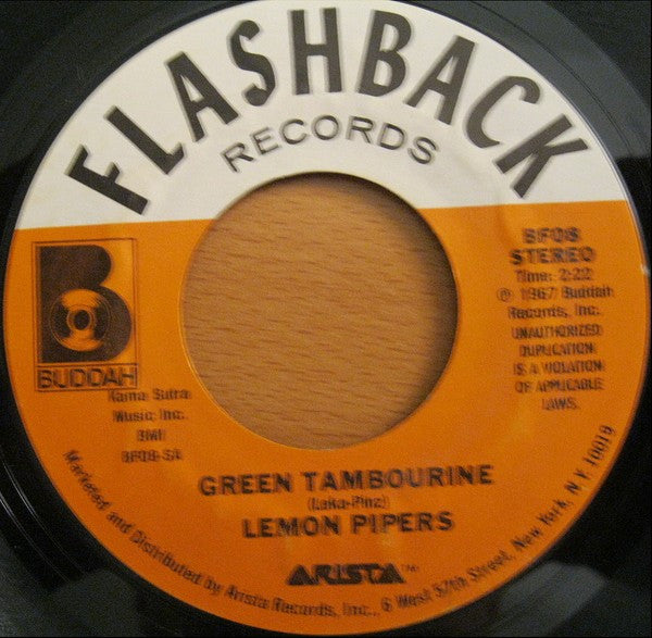 The Lemon Pipers : Green Tambourine (7", Single, RE)