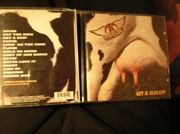 Aerosmith : Get A Grip (CD, Album, Promo)