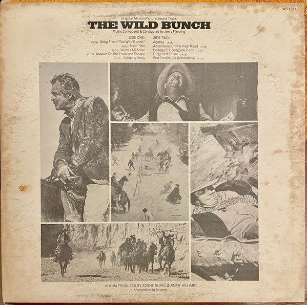 Jerry Fielding : The Wild Bunch - Original Motion Picture Sound Track (LP, Album)