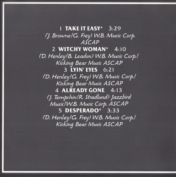 Eagles : Their Greatest Hits 1971-1975 (CD, Album, Comp, RE)