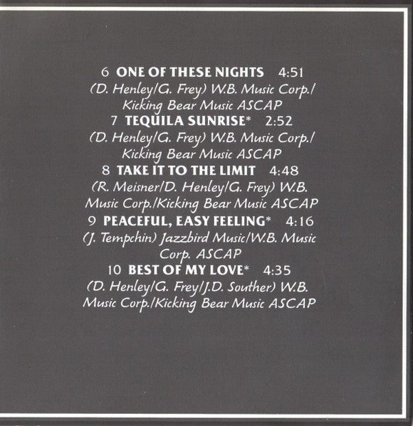 Eagles : Their Greatest Hits 1971-1975 (CD, Album, Comp, RE)