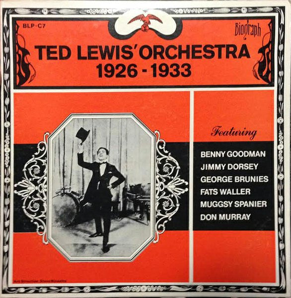 Ted Lewis And His Orchestra : Ted Lewis' Orchestra 1926-1933 (LP, Comp)