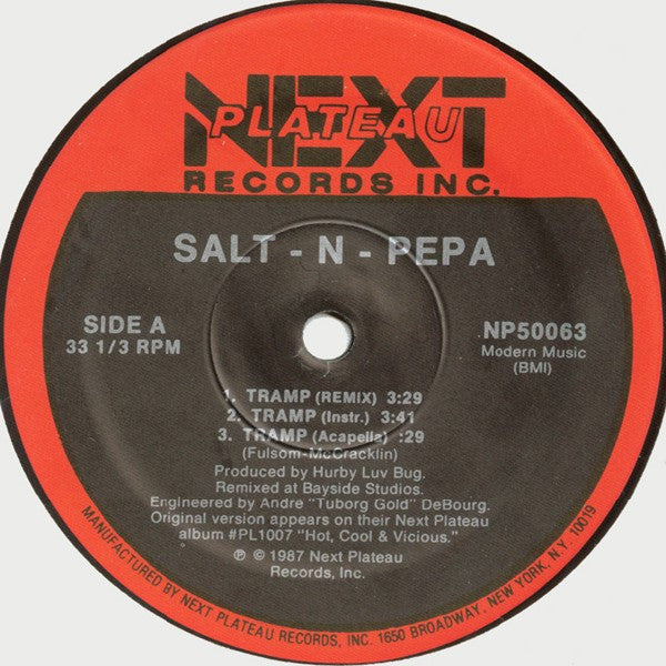 Salt 'N' Pepa : Tramp Remix (12")