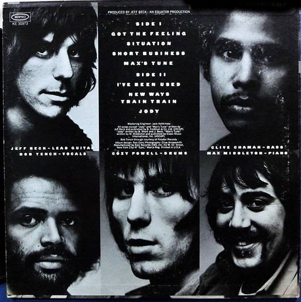 Jeff Beck Group : Rough And Ready (LP, Album, RP, Ter)
