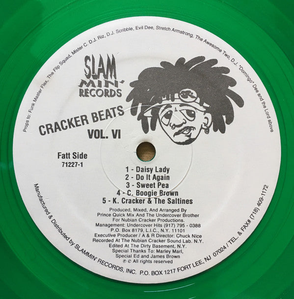 Nubian Crackers : Cracker Beats Vol. VI (LP, Album, Tra)