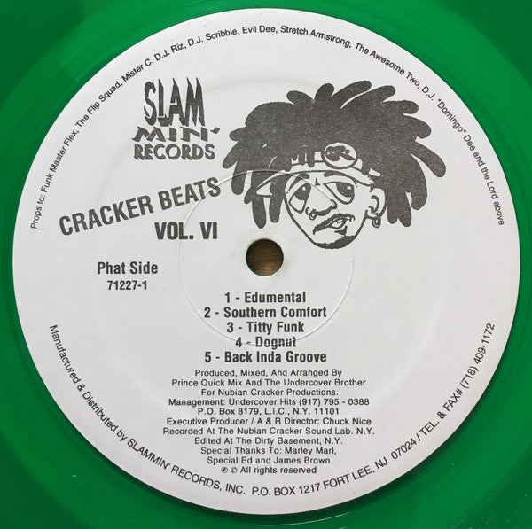 Nubian Crackers : Cracker Beats Vol. VI (LP, Album, Tra)