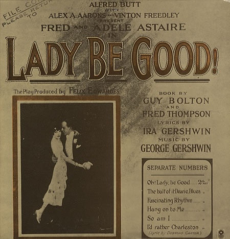 Fred Astaire And Adele Astaire : Lady Be Good! (LP, Comp, Mono)