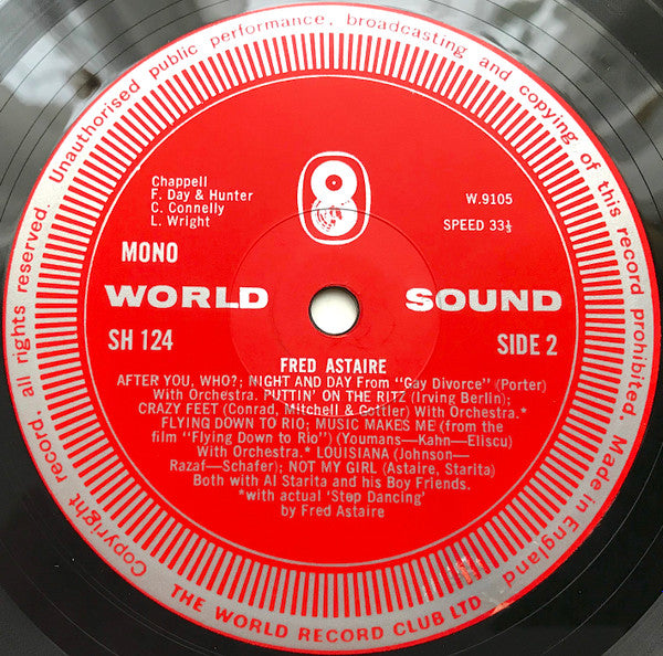Fred Astaire And Adele Astaire : Lady Be Good! (LP, Comp, Mono)