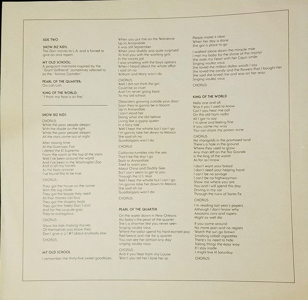 Steely Dan : Countdown To Ecstasy (LP, Album, RE, Ter)