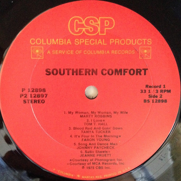 Various : Southern Comfort (2xLP, Comp)